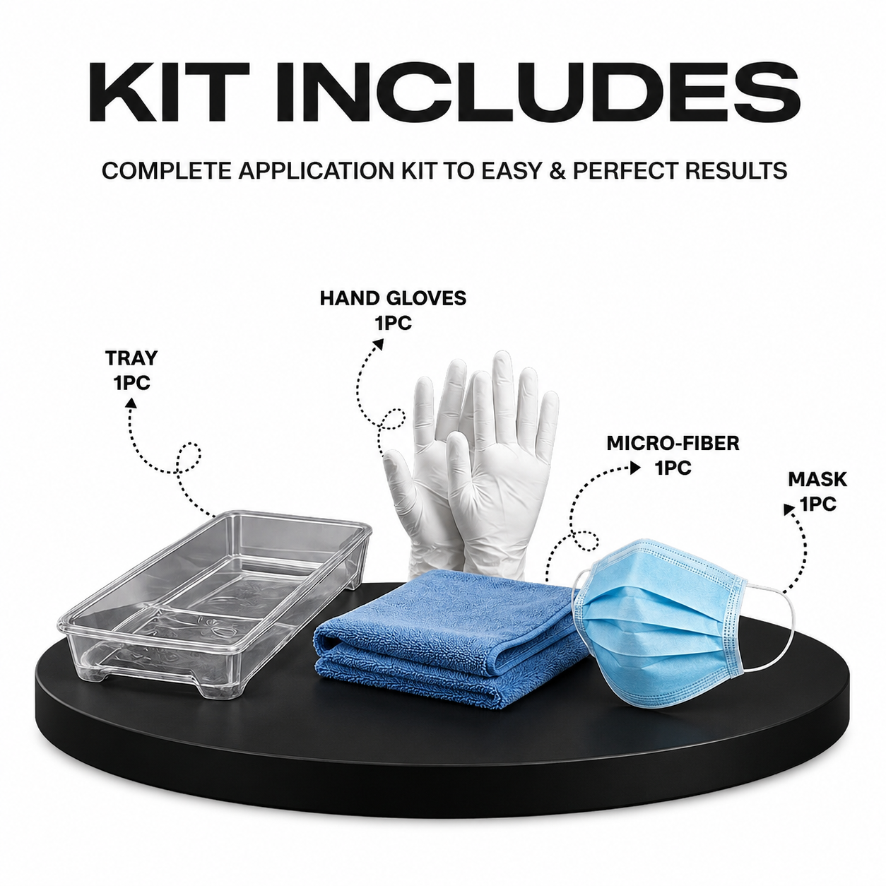 Marble Deep Clean and Wet Look Kit – Covers 200 Sqft - Natural finish